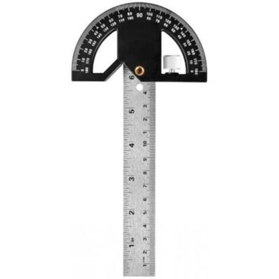OEM Goniometro Professionale In Acciaio Inox Da 304 Mm – Righello Di Precisione Da 0-180° Per La Lavorazione Del Legno, Ideale Per Marcatura, Pittura E Disegno. OEM Goniometro Professionale In Acciaio Inox Da 304 Mm – Righello Di Precisione Da 0-180° Per La Lavorazione Del Legno, Ideale Per Marcatura, Pittura E Disegno.