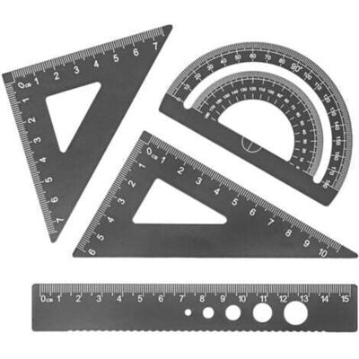 OEM Goniometro Quadrato (nero) Con Scatola Portaoggetti, Righelli Di Geometria Matematica In Lega Di Alluminio, Articoli Di Cancelleria Matematica OEM Goniometro Quadrato (nero) Con Scatola Portaoggetti, Righelli Di Geometria Matematica In Lega Di Alluminio, Articoli Di Cancelleria Matematica