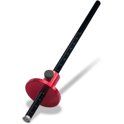 OEM Marcatore Di Precisione Per La Lavorazione Del Legno, Righello Per Incisione Con Pollici E Scale Per Linee Perfettamente Parallele (rosso) OEM Marcatore Di Precisione Per La Lavorazione Del Legno, Righello Per Incisione Con Pollici E Scale Per Linee Perfettamente Parallele (rosso)