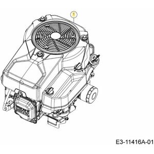 Cub Cadet Motore Completo 439 Cc Trattorino Tagliaerba Originale Mtd 752z7t90hw Cub Cadet Motore Completo 439 Cc Trattorino Tagliaerba Originale Mtd 752z7t90hw