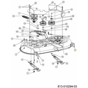 Cub Cadet Piatto Di Taglio Trattorino Tagliaerba Originale Mtd 683-05654a-s Cub Cadet Piatto Di Taglio Trattorino Tagliaerba Originale Mtd 683-05654a-s