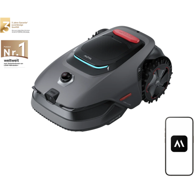MOVA Viax 500 Kit – Robot Tagliaerba Fino A 500 M², Ai Ultraeyes™, Percorso A U, Garage Incluso MOVA Viax 500 Kit – Robot Tagliaerba Fino A 500 M², Ai Ultraeyes™, Percorso A U, Garage Incluso