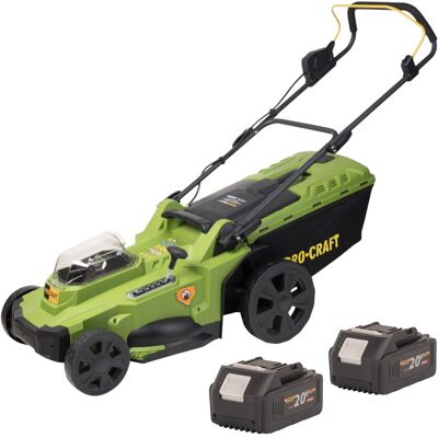 Procraft Tosaerba A Batteria Plm22bb 40 V ( 2x 20 V ) 430 Mm Brushless + 2x Batteria 4,0 Ah - Senza Caricabatterie Procraft Tosaerba A Batteria Plm22bb 40 V ( 2x 20 V ) 430 Mm Brushless + 2x Batteria 4,0 Ah - Senza Caricabatterie