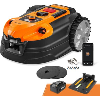 Lawnmaster Ocumow®18 Toscabaldì Robotico Senza Filo 800㎡ Batteria 4ah, Navigazione Ottica, Evitamento Di Ostacoli, Stazione Di Carica Automatica, Funzione Zona Vietata, Wifi & Bluetooth App Control Lawnmaster Ocumow®18 Toscabaldì Robotico Senza Filo 800㎡ Batteria 4ah, Navigazione Ottica, Evitamento Di Ostacoli, Stazione Di Carica Automatica, Funzione Zona Vietata, Wifi & Bluetooth App Control