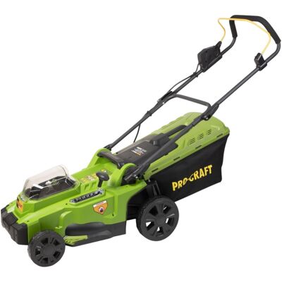 Procraft Tosaerba A Batteria Plm20bb 40 V (2x 20 V) 370 Mm Brushless Solo - Senza Batteria, Senza Caricabatteria Procraft Tosaerba A Batteria Plm20bb 40 V (2x 20 V) 370 Mm Brushless Solo - Senza Batteria, Senza Caricabatteria