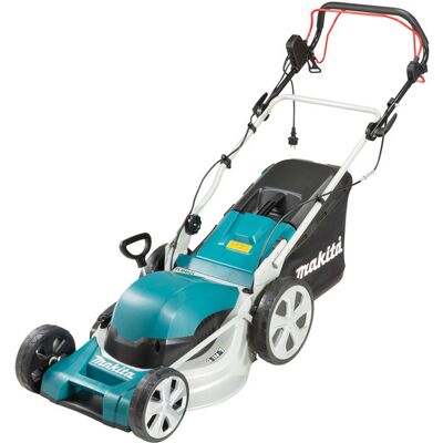 Makita - Tosaerba Elettrico 1800 W, Larghezza Di Taglio 46 Cm, Con Corsa Elm4621 Makita - Tosaerba Elettrico 1800 W, Larghezza Di Taglio 46 Cm, Con Corsa Elm4621