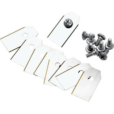 OEM Ulisem 45 Lame Di Ricambio Per Rasaerba Robot Husqvarna Automower E Gardena 0,75 Mm OEM Ulisem 45 Lame Di Ricambio Per Rasaerba Robot Husqvarna Automower E Gardena 0,75 Mm