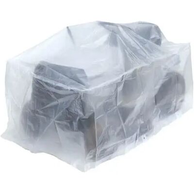 RIBILAND Prh090180x100 Telone Per Trattorino, 180x100x105 Cm, Bianco - Ribimex RIBILAND Prh090180x100 Telone Per Trattorino, 180x100x105 Cm, Bianco - Ribimex
