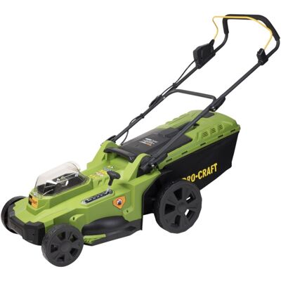 Procraft Tosaerba A Batteria Plm22bb 40 V (2x 20 V) 430 Mm Brushless Solo - Senza Batteria, Senza Caricabatteria Procraft Tosaerba A Batteria Plm22bb 40 V (2x 20 V) 430 Mm Brushless Solo - Senza Batteria, Senza Caricabatteria