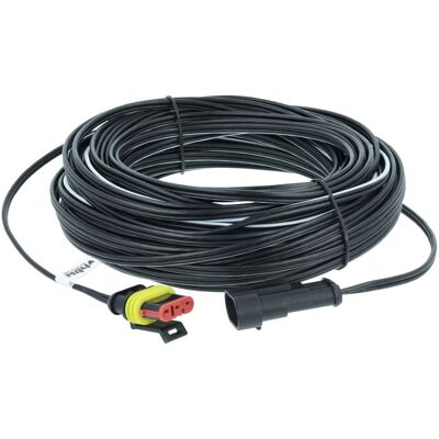 vhbw Cavo a Bassa Tensione - 20m Nero/Bianco - Cavo Trasformatore - Automazione Giardino vhbw Cavo a Bassa Tensione - 20m Nero/Bianco - Cavo Trasformatore - Automazione Giardino