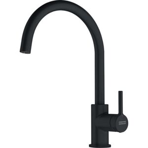 Franke Lina Miscelatore Monocomando Per Lavabo Con Rotazione A 360°, Nero Opaco (115.0626.019) - Franke Lina Miscelatore Monocomando Per Lavabo Con Rotazione A 360°, Nero Opaco (115.0626.019) -