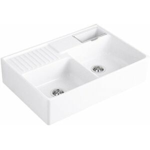 Villeroy & Boch Lavello Tradizione, 2 Vasche, Modulare, 895x220x630mm - Lavandino da Cucina Villeroy & Boch Lavello Tradizione, 2 Vasche, Modulare, 895x220x630mm - Lavandino da Cucina