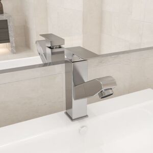 Rubinetto lavabo bagno vidaXL - Estraibile, Argento, 157x172 mm - Rubinetto bagno Rubinetto lavabo bagno vidaXL - Estraibile, Argento, 157x172 mm - Rubinetto bagno
