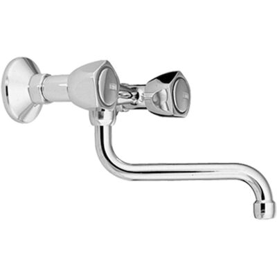 MAMOLI Alfa Beta Rubinetto Cucina A Parete Con Bocca Girevole Codice Prod: 70330741a121 - MAMOLI Alfa Beta Rubinetto Cucina A Parete Con Bocca Girevole Codice Prod: 70330741a121 -