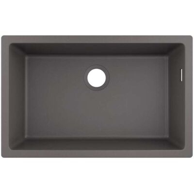 Hansgrohe Modello 43432290 - Lavello sotto piano - Grigio pietra - 1 vasca Hansgrohe Modello 43432290 - Lavello sotto piano - Grigio pietra - 1 vasca