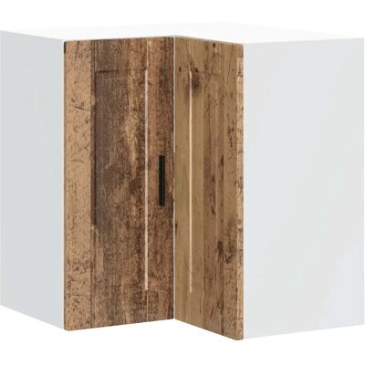 HELLOSHOP26 Mobile Angolare Da Cucina A Parete Dal Design Pulito E Moderno E Con Pratico Spazio Contenitivo 57 X 57 X 60 Cm Realizzato In Legno Composito Con Finitura Effetto Legno Anticato (020050410) HELLOSHOP26 Mobile Angolare Da Cucina A Parete Dal Design Pulito E Moderno E Con Pratico Spazio Contenitivo 57 X 57 X 60 Cm Realizzato In Legno Composito Con Finitura Effetto Legno Anticato (020050410)