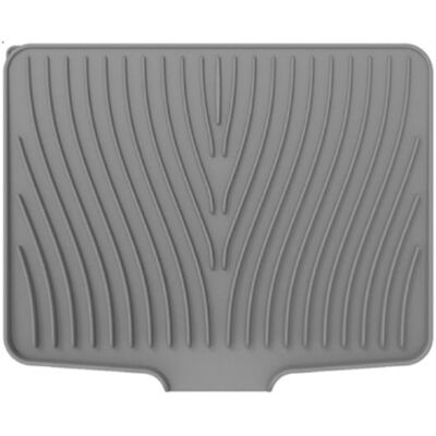 TAPWORKS Stuoia Di Fiore In Silicone 40 × 33 Cm Con L'Evacuazione, Anti-slittamento, Grigio TAPWORKS Stuoia Di Fiore In Silicone 40 × 33 Cm Con L'Evacuazione, Anti-slittamento, Grigio