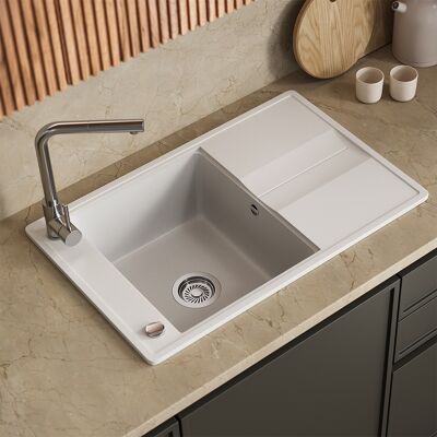 Vicco Lavello Kyoto, Bianco, 78 X 50 Cm, Bergström Vicco Lavello Kyoto, Bianco, 78 X 50 Cm, Bergström
