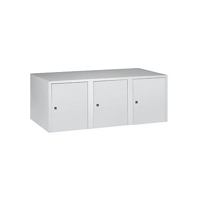Modello Wolf 445 x 1200 x 500 mm - Armadio a Parete Grigio Chiaro Modello Wolf 445 x 1200 x 500 mm - Armadio a Parete Grigio Chiaro