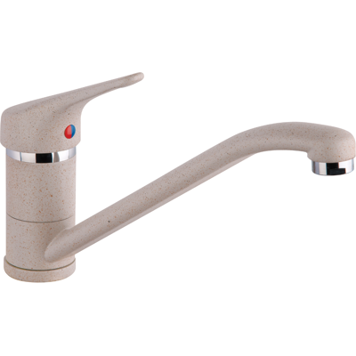 SCHLÄFER 5106521 - Rubinetto Per Cucina Granito Avena Triest, Miscelatore Monocomando Per Lavello Con Beccuccio Girevole A 360°, Connettori G 3/8 Pollici, Rubinetti Per Lavelli Da Cucina, Ottone SCHLÄFER 5106521 - Rubinetto Per Cucina Granito Avena Triest, Miscelatore Monocomando Per Lavello Con Beccuccio Girevole A 360°, Connettori G 3/8 Pollici, Rubinetti Per Lavelli Da Cucina, Ottone