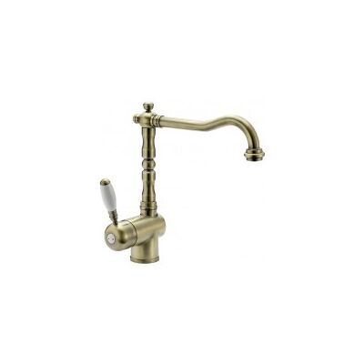 CROLLA 2800vo Miscelatore Cucina Monocomando Rustico Bocca Girevole Colore Vecchio Ottone CROLLA 2800vo Miscelatore Cucina Monocomando Rustico Bocca Girevole Colore Vecchio Ottone