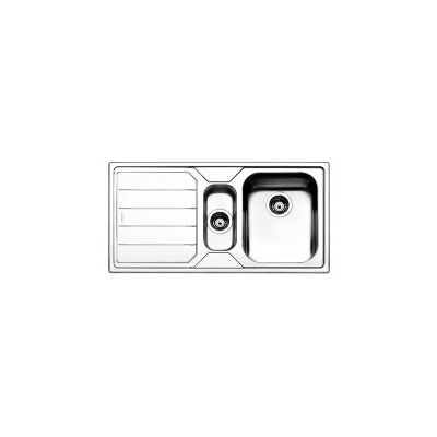 Apell Ln1002ilbc Serie Linear Lavello Da Incasso 1 Vasca + 1 Vaschino A Destra Con Gocciolatoio (101x51 Cm) Colore Inox Apell Ln1002ilbc Serie Linear Lavello Da Incasso 1 Vasca + 1 Vaschino A Destra Con Gocciolatoio (101x51 Cm) Colore Inox