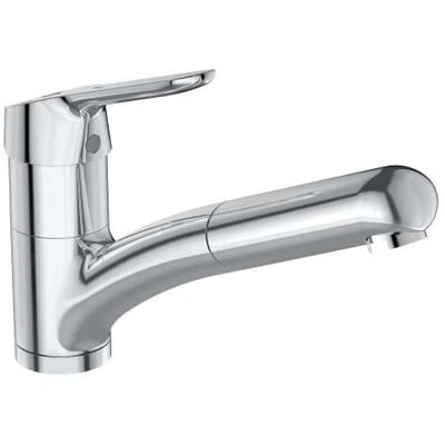 Ideal Standard - Ceraflex - Miscelatore Per Lavello Con Bocca Di Erogazione Estraibile, Bluestart, Cromato Bc143aa Ideal Standard - Ceraflex - Miscelatore Per Lavello Con Bocca Di Erogazione Estraibile, Bluestart, Cromato Bc143aa