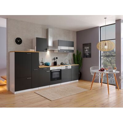 Mobili da cucina Respekta CH22058IXB - Moderno, 310cm, con elettrodomestici Mobili da cucina Respekta CH22058IXB - Moderno, 310cm, con elettrodomestici