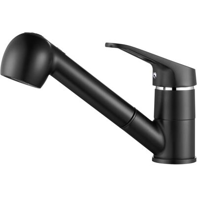 OEM Rubinetto Da Cucina Nero Con Doccetta Estraibile, Miscelatore Lavello Girevole A 360°, Acqua Calda E Fredda, Aeratore Removibile, Sistema Eco Water, Ideale Da Installare Sotto Il Pensile O Vicino A Un OEM Rubinetto Da Cucina Nero Con Doccetta Estraibile, Miscelatore Lavello Girevole A 360°, Acqua Calda E Fredda, Aeratore Removibile, Sistema Eco Water, Ideale Da Installare Sotto Il Pensile O Vicino A Un