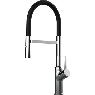 Rubinetto Cucina VIZIO - Girevole 360°, Cartuccia in Ceramica, Tubo Flessibile Rubinetto Cucina VIZIO - Girevole 360°, Cartuccia in Ceramica, Tubo Flessibile