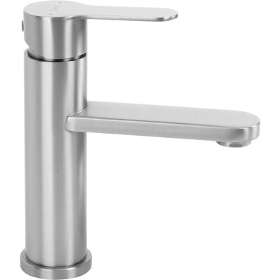 REA Rubinetto Del Lavabo Arcos Low Brush Nickel REA Rubinetto Del Lavabo Arcos Low Brush Nickel