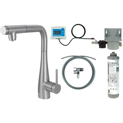 DEANTE Rubinetto Cucina Eridan Filtrazione Acqua Beccuccio Estraibile DEANTE Rubinetto Cucina Eridan Filtrazione Acqua Beccuccio Estraibile
