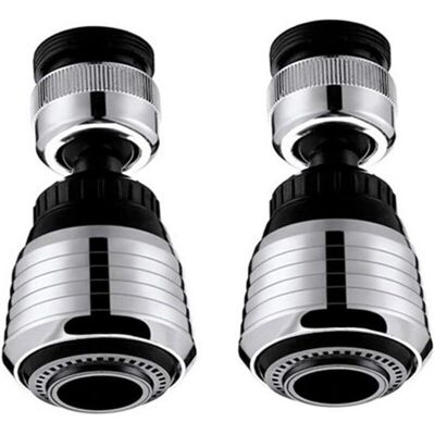 OEM Testina Per Rubinetto, Aeratore Per Rubinetto, Schiumogeno Per Rubinetto Con Testina Girevole A 360°, Ugello Spruzzatore A Risparmio Idrico, Rubinetto A Getto Per Lavello Da Cucina (2 Pezzi) - Crezuo OEM Testina Per Rubinetto, Aeratore Per Rubinetto, Schiumogeno Per Rubinetto Con Testina Girevole A 360°, Ugello Spruzzatore A Risparmio Idrico, Rubinetto A Getto Per Lavello Da Cucina (2 Pezzi) - Crezuo