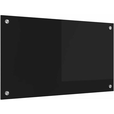 HELLOSHOP26 Protezione Per Cucina Moderna 70 X 40 Cm Ultra Resistente Termoresistente In Vetro Temperato Nero 020059121 HELLOSHOP26 Protezione Per Cucina Moderna 70 X 40 Cm Ultra Resistente Termoresistente In Vetro Temperato Nero 020059121