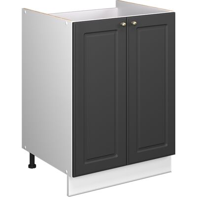 Vicco Mobile Lavello Cucina Fame-line, Oro-antracite Rustico/bianco, 60 Cm, Vicco Mobile Lavello Cucina Fame-line, Oro-antracite Rustico/bianco, 60 Cm,