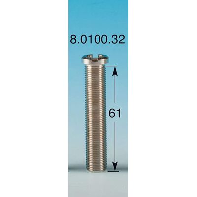 Vite scarico lavandino in acciaio inox Lira Spa - 61mm Vite scarico lavandino in acciaio inox Lira Spa - 61mm