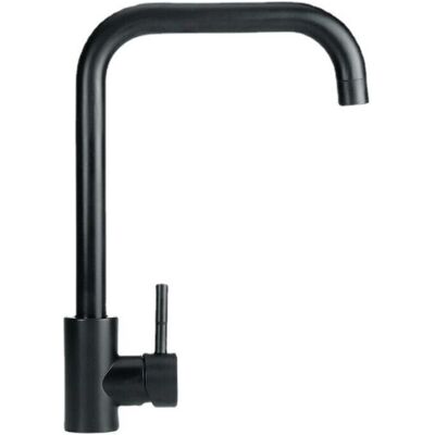 URSUS Nuovo Rubinetto Per Lavello Da Cucina In Acciaio Inox 304 Nero, Miscelatore Rotante A 7 Caratteri, Sunny URSUS Nuovo Rubinetto Per Lavello Da Cucina In Acciaio Inox 304 Nero, Miscelatore Rotante A 7 Caratteri, Sunny