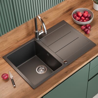 Vicco Lavello Kapstadt, Nero, 78 X 50 Cm, Bergström Vicco Lavello Kapstadt, Nero, 78 X 50 Cm, Bergström