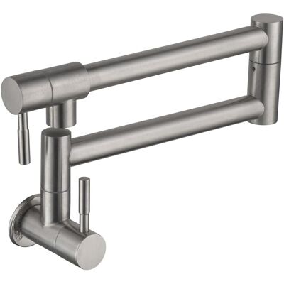 OEM Rubinetto Da Cucina Pieghevole A Parete, Miscelatore Girevole A 360° Per Lavello, Rubinetto Per Lavello Con Rubinetto Per Acqua Fredda, Rubinetto Monoforo Con Due Maniglie. OEM Rubinetto Da Cucina Pieghevole A Parete, Miscelatore Girevole A 360° Per Lavello, Rubinetto Per Lavello Con Rubinetto Per Acqua Fredda, Rubinetto Monoforo Con Due Maniglie.