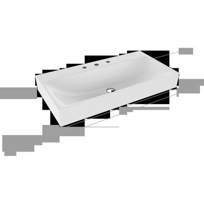 Lavabo Kaldewei Silenio 900x460mm - acciaio smaltato Lavabo Kaldewei Silenio 900x460mm - acciaio smaltato