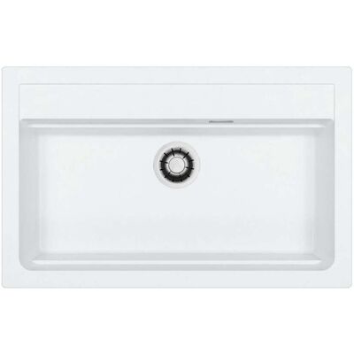 ALVEUS Atrox - Lavello In Granito 79x50 Cm, Quick-close, Glacier 1149208 ALVEUS Atrox - Lavello In Granito 79x50 Cm, Quick-close, Glacier 1149208