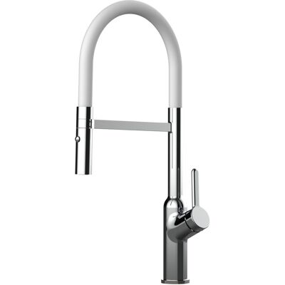 VIZIO Rubinetto Cucina - Girevole, Ceramica, Doppio Getto - Cromato VIZIO Rubinetto Cucina - Girevole, Ceramica, Doppio Getto - Cromato