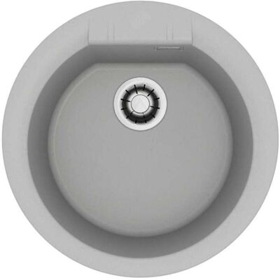 ALVEUS Cadit - Lavello In Granito Diametro 52 Cm, Quick-close, Stone 1149181 ALVEUS Cadit - Lavello In Granito Diametro 52 Cm, Quick-close, Stone 1149181