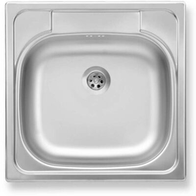 Lavello in acciaio inox Novaservis 48x48cm - DR48/48 Lavello in acciaio inox Novaservis 48x48cm - DR48/48