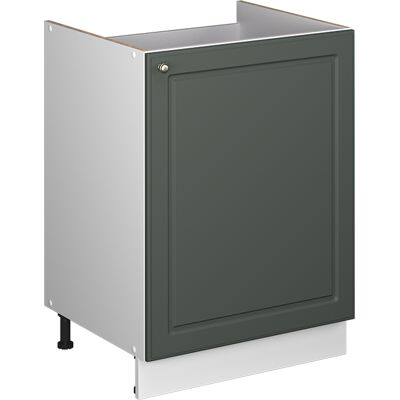 Vicco Mobile Lavello Cucina Fame-line, Verde-oro Rustico/bianco, 60 Cm, Vicco Mobile Lavello Cucina Fame-line, Verde-oro Rustico/bianco, 60 Cm,
