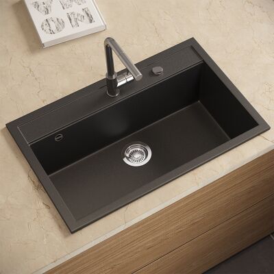 Vicco Lavello Sydney, Nero, 80 X 51 Cm, Bergström Vicco Lavello Sydney, Nero, 80 X 51 Cm, Bergström
