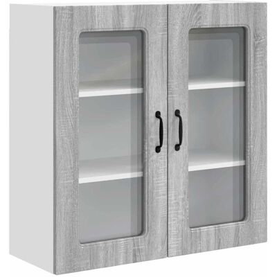 HELLOSHOP26 Armadio Da Cucina Rettangolare Con Ampio Spazio Di Archiviazione 80 X 31 X 80 Cm In Legno Ingegnerizzato Grigio Sonoma 020053749 HELLOSHOP26 Armadio Da Cucina Rettangolare Con Ampio Spazio Di Archiviazione 80 X 31 X 80 Cm In Legno Ingegnerizzato Grigio Sonoma 020053749