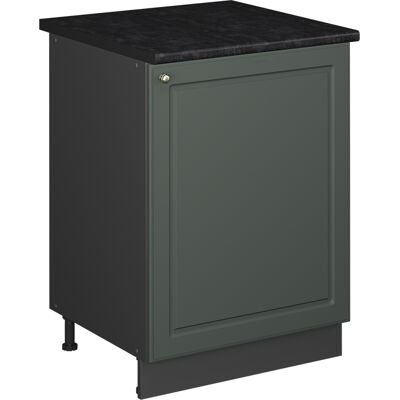 Vicco Mobile Lavello Cucina Fame-line, Verde-oro Rustico/antracite, 60 Cm, Vicco Mobile Lavello Cucina Fame-line, Verde-oro Rustico/antracite, 60 Cm,