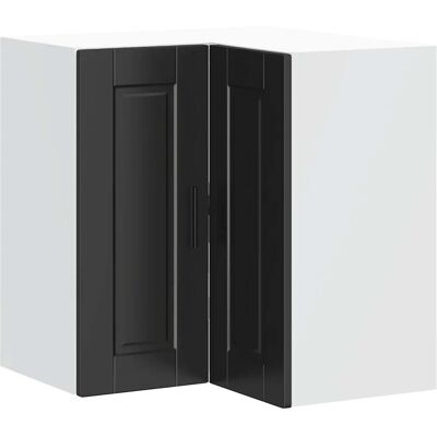 HELLOSHOP26 Mobile Angolare Da Cucina Moderno 57 X 57 X 60 Cm Ampio Spazio Contenitivo Legno Composito Nero 020050403 HELLOSHOP26 Mobile Angolare Da Cucina Moderno 57 X 57 X 60 Cm Ampio Spazio Contenitivo Legno Composito Nero 020050403