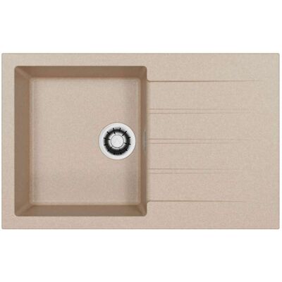 ALVEUS Cadit - Lavello In Granito 79x50 Cm, Quick-close, Ivory 1149141 ALVEUS Cadit - Lavello In Granito 79x50 Cm, Quick-close, Ivory 1149141